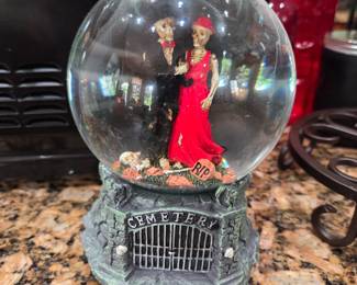 Halloween Themed Musical Water Globe