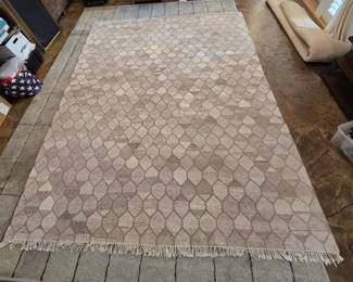 Rug Designed by Ben Soleimani For Restoration Hardware~Honey Comb Design: 10Ft X 8.25