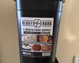 2–6 month MRE "meals ready to eat with a 25 year date bought three years ago