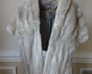 Silver Vintage Mink Stole
