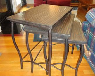 Metal Stackable Tables