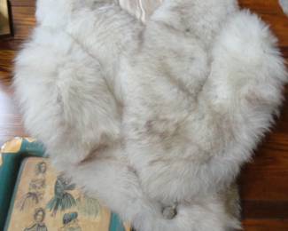 Vintage Fox Shawl