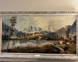 “ Chalet in Switzerland” by F. Crosoni