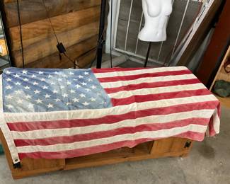 American Flag by Valley Forge