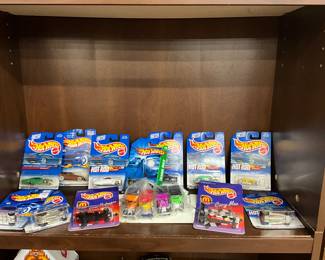 Assorted Hot Wheels Cars