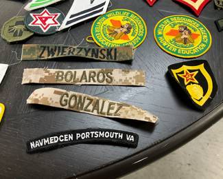 US Military Patches & Wildlife Resources Agency