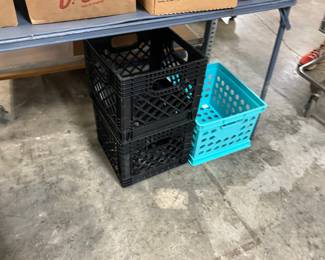 Plastic Milk Crates