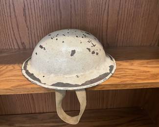 WWII Era Civil Defense Helmet