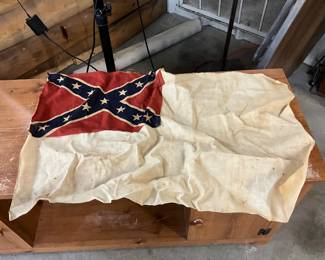 "Stainless Banner" the 2nd National Flag of the Confederate States of America Adopted May 1863