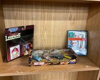 Basketball Starting Lineup Timeless Legends - Hot Rod Die Cast Cars - Official Filters of National Hot Rod Association