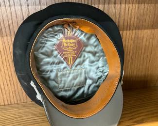 WWII German Luftwaffe Peak Officer Cap/Hat