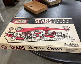 Sears Service Center Play Set by Marx Toys