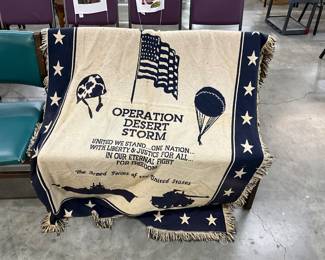 Operation Desert Storm Throw