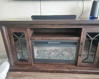 70" Electric Fireplace