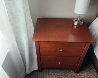 Night stand -matches queen size bedroom