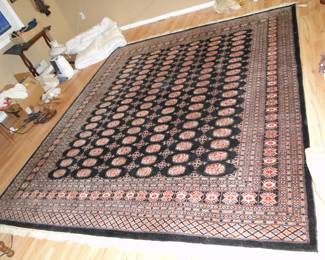 8 1/2x10' 100% wool Oriental rug made in Pakistan