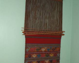 Needlework wall hanging