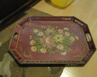 Toleware tray