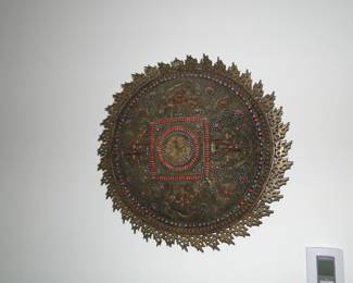 Tibetan Buddhist Mandala Plaque
