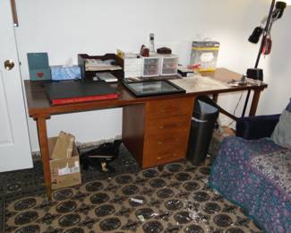 Long MCM Desk