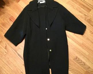 Versace Single Breasted Coat