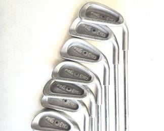 Set Of Ping Eye 2  Men's Right HAND Irons. Lots More Golf Clubs!