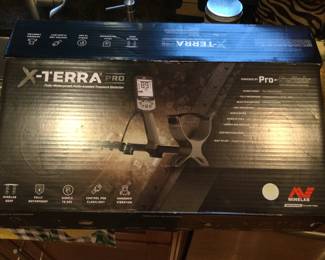 X Terra Pro waterproof fully loaded treasure detector