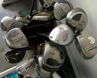 Calloway,  Ping, Cleveland,  Big Bertha Woods