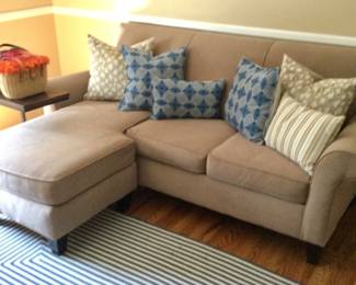 Two Piece Sectional w/.Chaise 