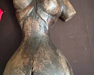 Wooden Female Torso