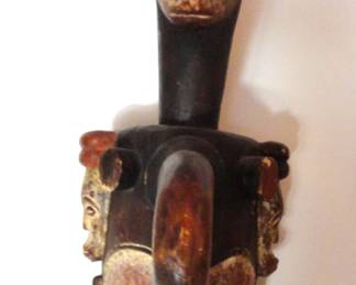 African Ibibio mask, Nigeria 24” x 10” x 11”