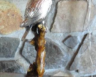 Silver Owl – 999 silver electroplate