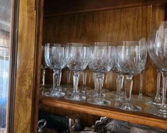 Crystal glassware