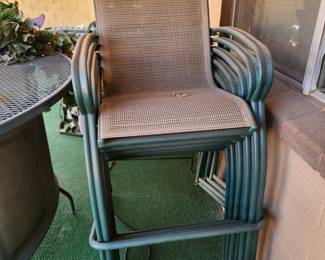 Outdoor bar stools