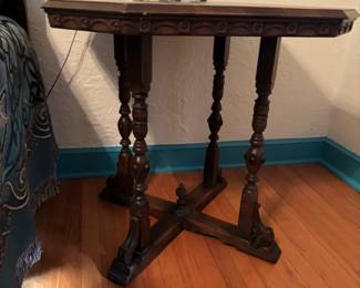 Antique octagonal table