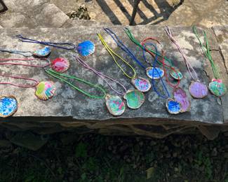 Real shell inspired necklaces $26 shipped each
