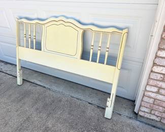 French provincial headboard