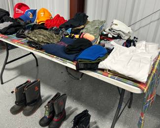 Boys clothes, snow boots