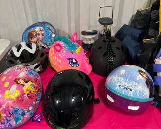Biking helmets