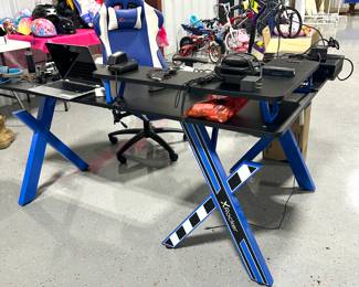 X Rocker gaming desk
