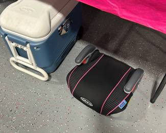 Car seat, cooler