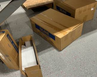 Packing shoe boxes