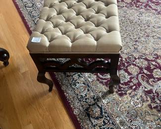 Silk pair of ottoman 
S