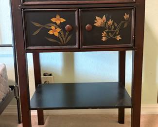 Wooden side table- 2 of them 