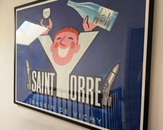 Framed French Poster