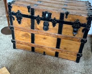 Antique Steamer Trunk