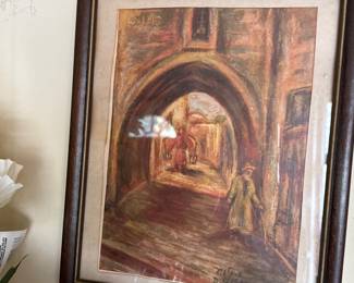 Oil Painting of Jerusalem 