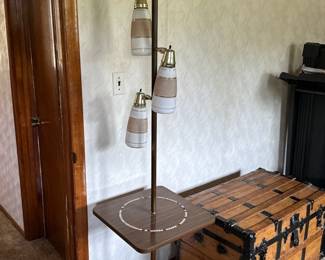 vintage pole floor lamp 