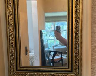 Ornate Gold  Wall Mirror 