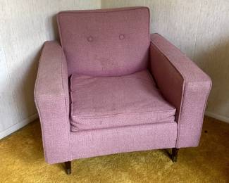 pink arm chair 